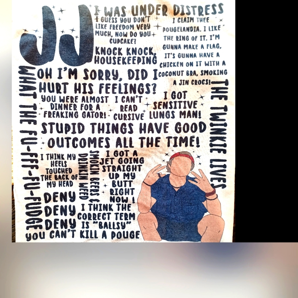 OBX Outer Bank T-Shirt JJ Maybank Quote Crew Neck